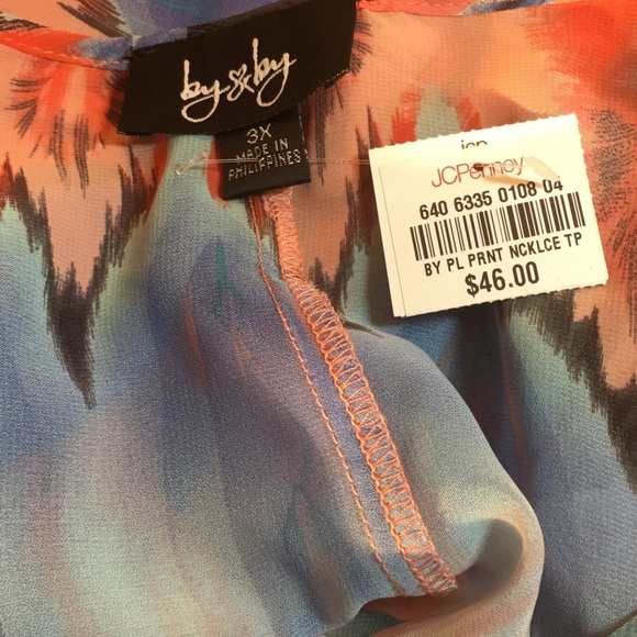 By & By Blouse w/shell - Picture 5 of 7